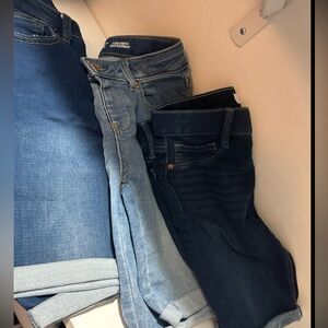 3 pieces girl shorts bundle size 10